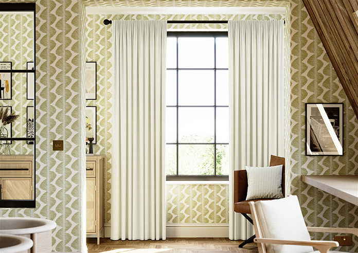 Akoya Faux Silk, Lustre Chiffon - Made to Measure Curtains - Image 3